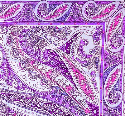 LB23S218-65 SC. CASHMIRE FUCSIA 80x180cm 55392
