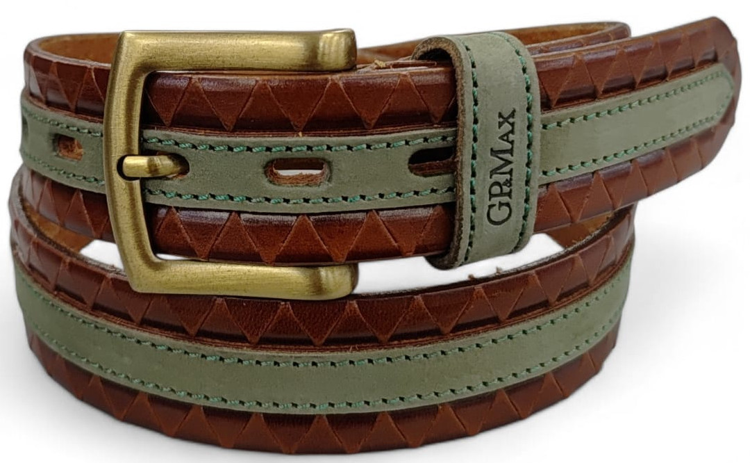 CINTURA IN PELLE DONNA P35/PIATTA/STAMPATA/23