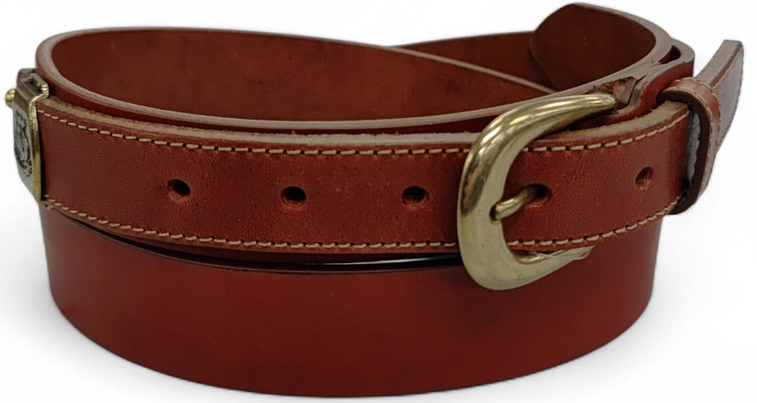 CINTURA IN PELLE DONNA P35/PIATTA/STAMPATA/23