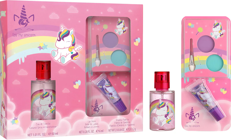 AIR VAL 9427 SET EAU MY UNICORN (W) EDT 30ml VAPO + EYE SHADOW + LIPGLOS 094274 55865