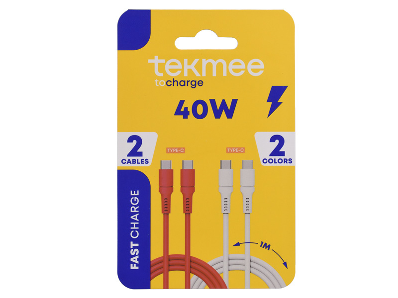 TEKMEE YOU&ME 2PCS 1M TYPE C 40430357 41187