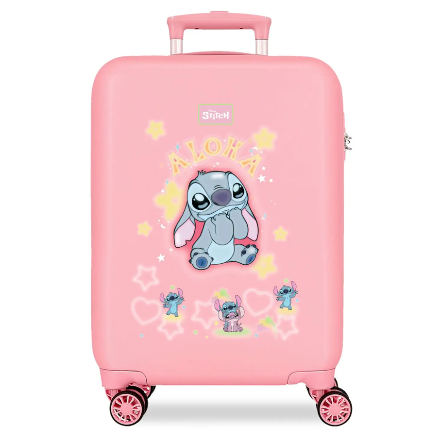 TROLLEY ABS 55cm 4R STITCH YOU&ME ROSA 4351111 41081