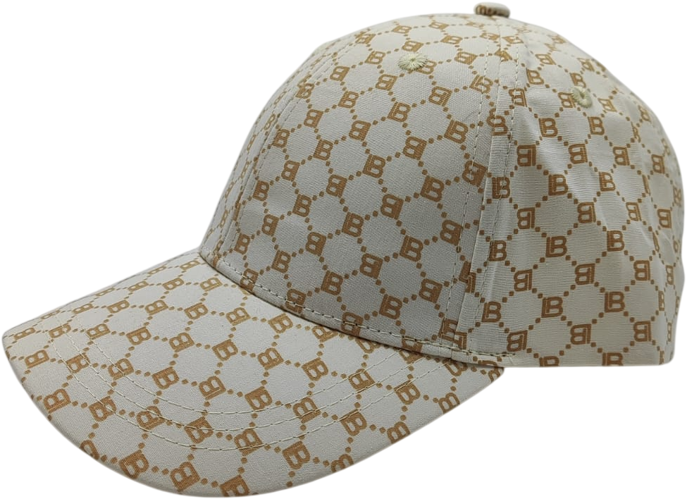 LB26S813-89 CAPPELLO BASEBALL ALLOVER PANNA 55392