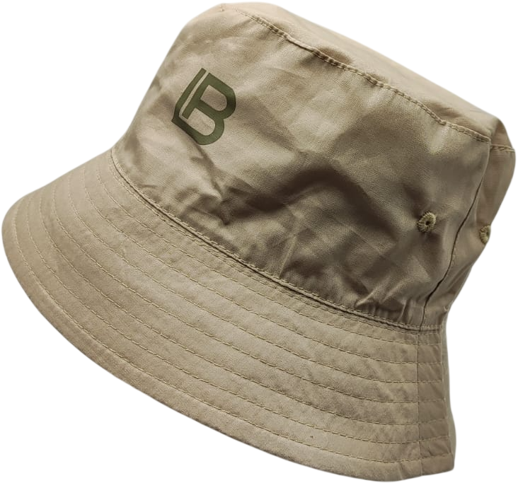 LB26S811-3 CAPPELLO BUCKET LOGO ALLOVER BEIGE 55392