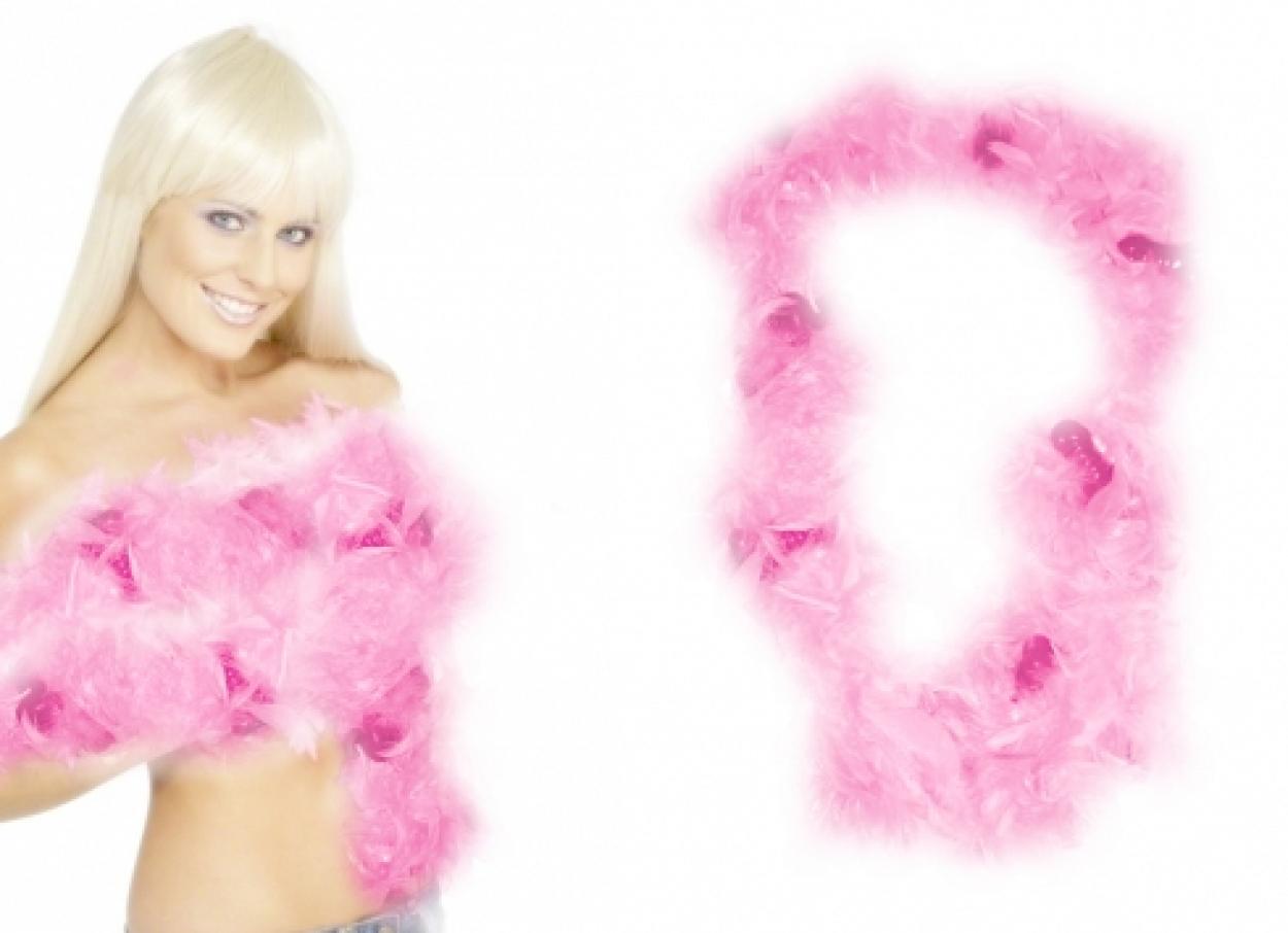 JB SI LO VOGLIO BOA PIUME ROSA 039176 7027 41200