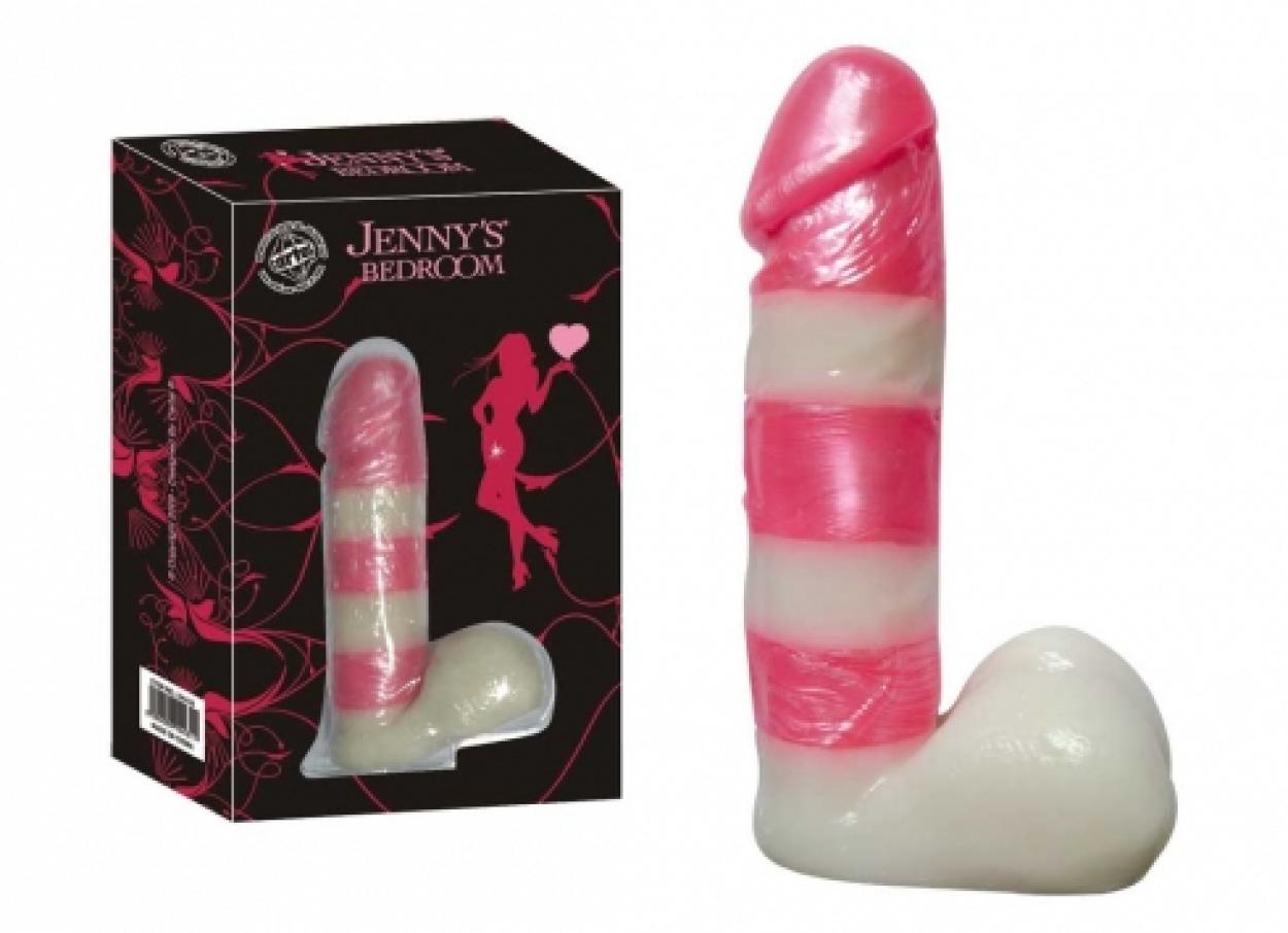 JB DILDO CANDY BIANCO ROSA 034418 7027 41200