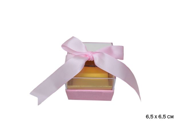 LD103 SCATOLO PVC ROSA 6,5x5,5cm 55085