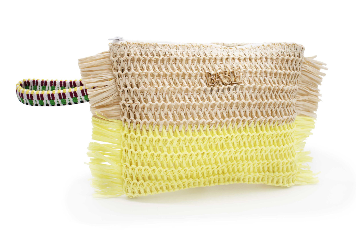 BA26523GI POUCH 25x19cm GIALLO 41100