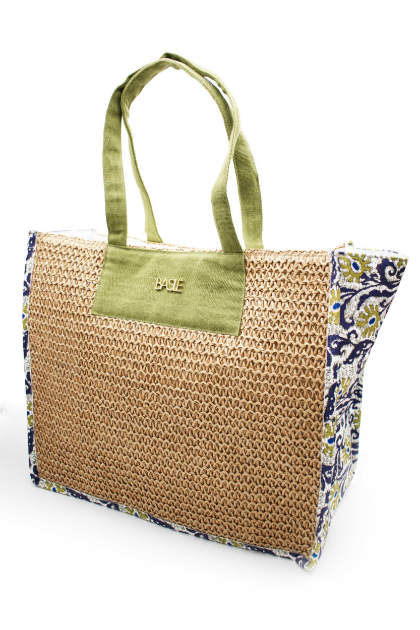 BA26510VE BORSA VERTICALE 49x24x39cm VERDE 41100