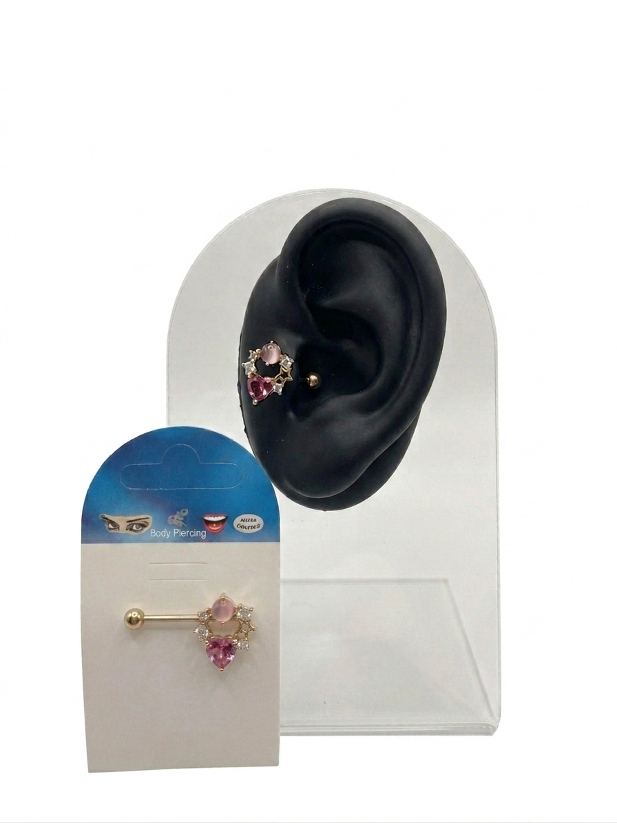BP8885 PIERCING ORECCHIO ZIRC. ACC. DOR. 41235