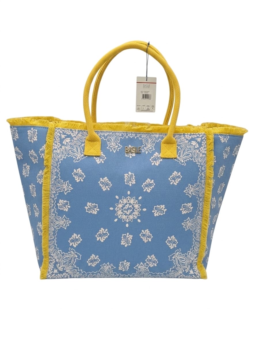 BA23732AZZ BORSA 63x40x37cm AZZURRO 41100