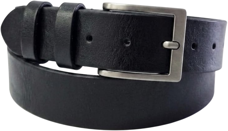 CINTURA IN PELLE 040/GROPPONE/LISCIO/0120/53054 NERO