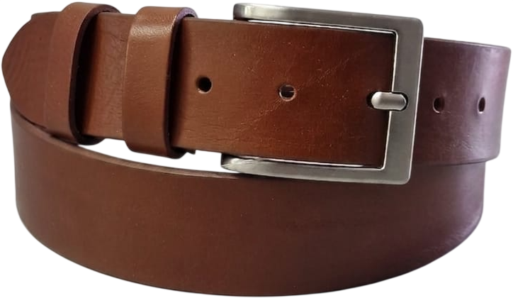 CINTURA IN PELLE 040/GROPPONE/LISCIO/0120/53054 CUOIO