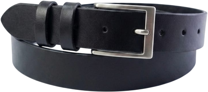 CINTURA IN PELLE 035/GROPPONE/LISCIO/0193/53054 NERO