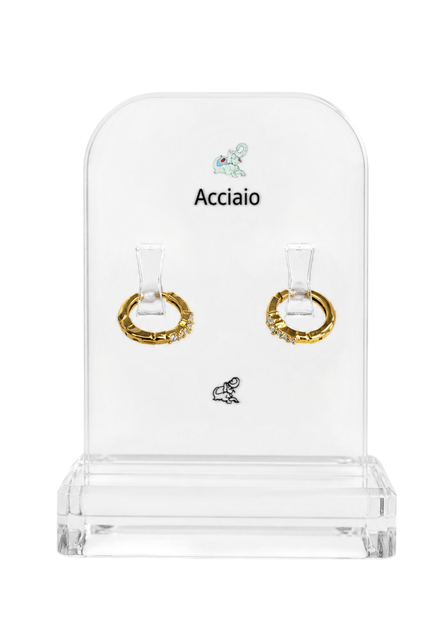 OR5845 CERCHIO DA LOBO MM.10 ZIRC.ACC.DOR 41235