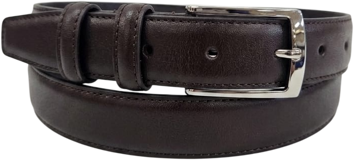 CINTURA IN PELLE 030/CLASSICO/PELLE/0112/53054 MORO