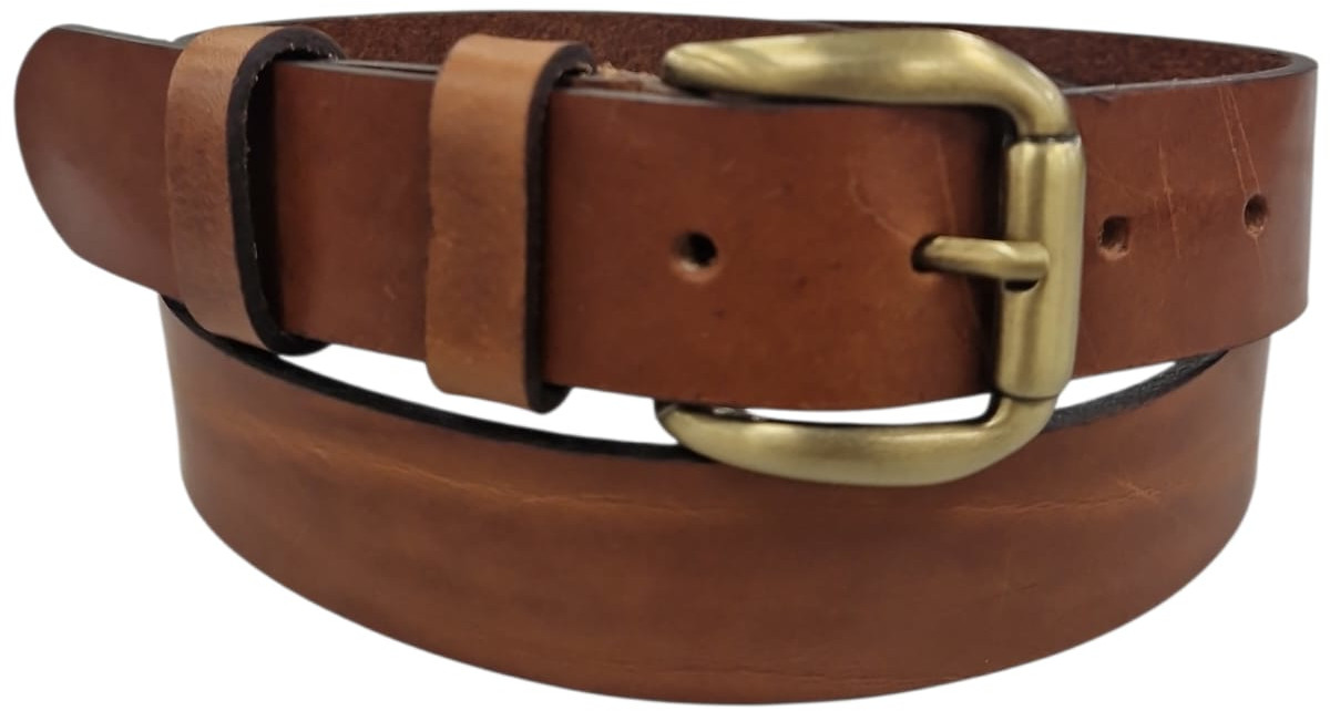 CINTURA IN PELLE 035/CUOIO/ASSORTITO/40845