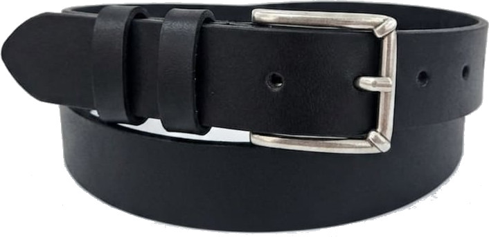 CINTURA IN PELLE 035/CUOIO/0422/53054 NERO