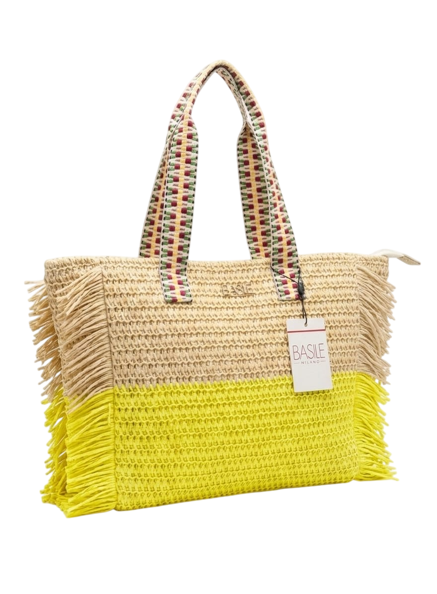 BA26521GI BORSA MARE 34x14x34cm GIALLO 41100