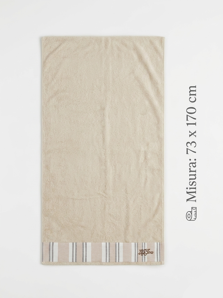 JJ26534BE TELO MARE JJOU 73x170cm BEIGE 41100