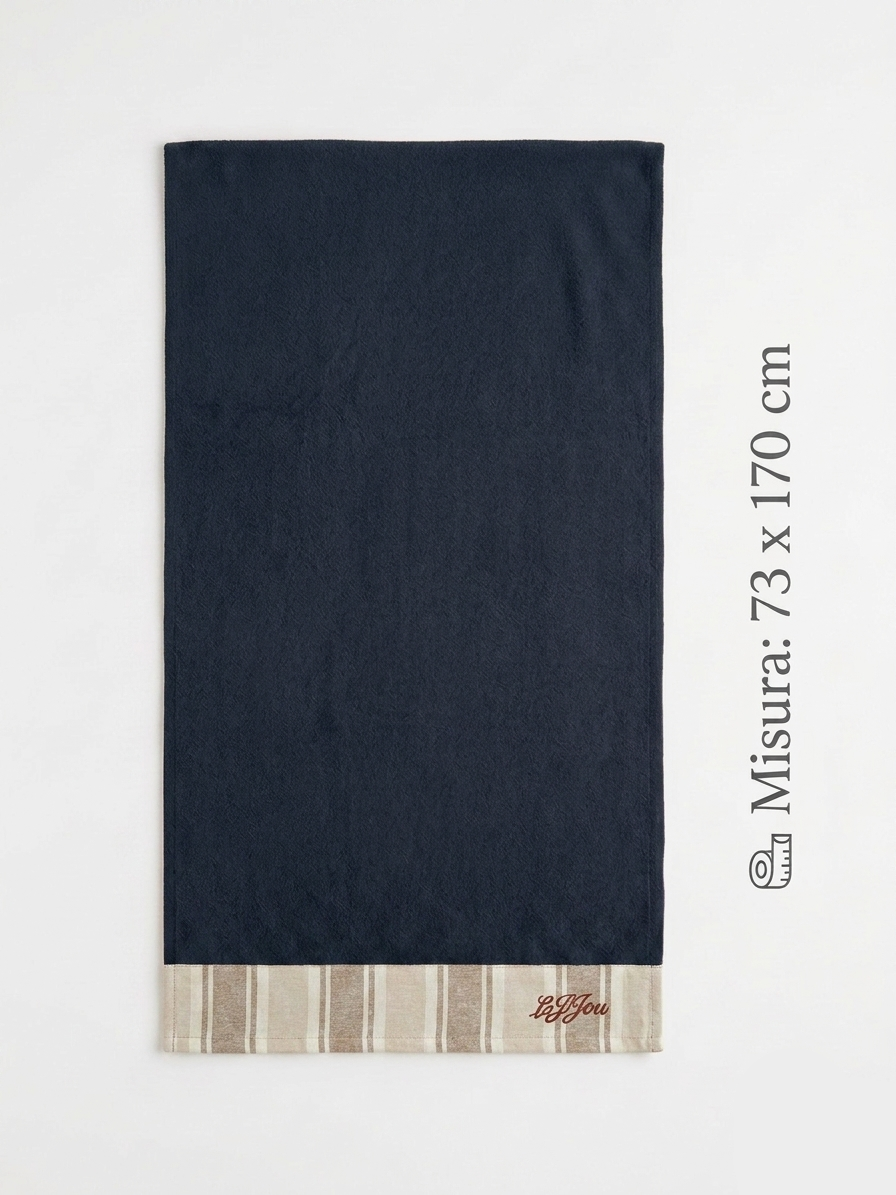 JJ26534N TELO MARE JJOU 73x170cm NERO 41100
