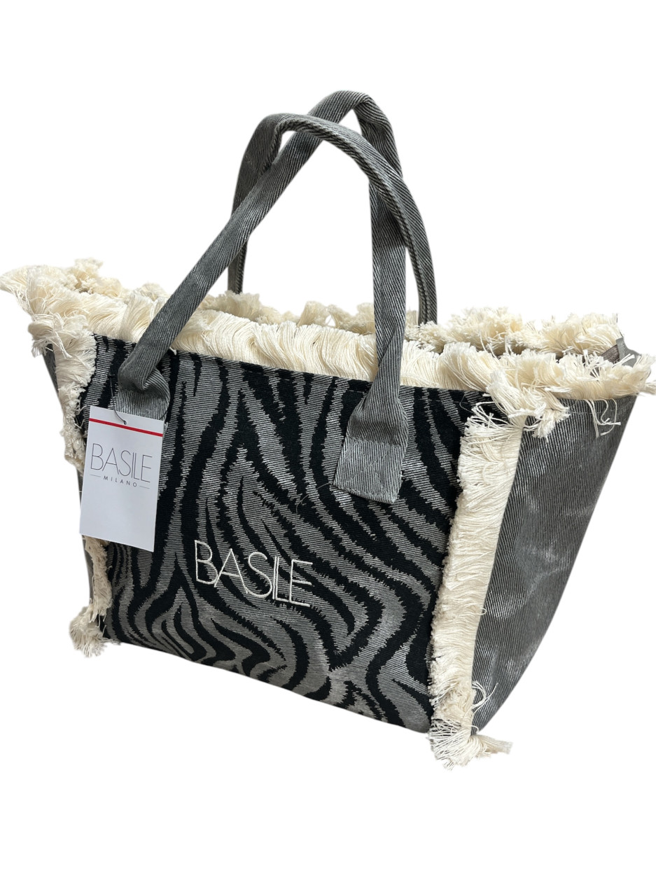 BA22224GR BORSA MARE 45x15x25cm GRIGIO 41100