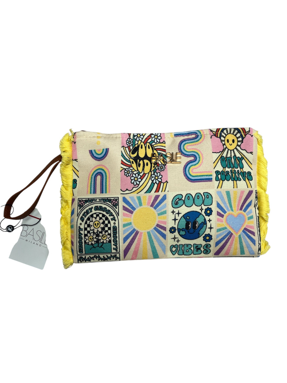 BA23723GI POCHETTE 26x18cm GIALLO 41100