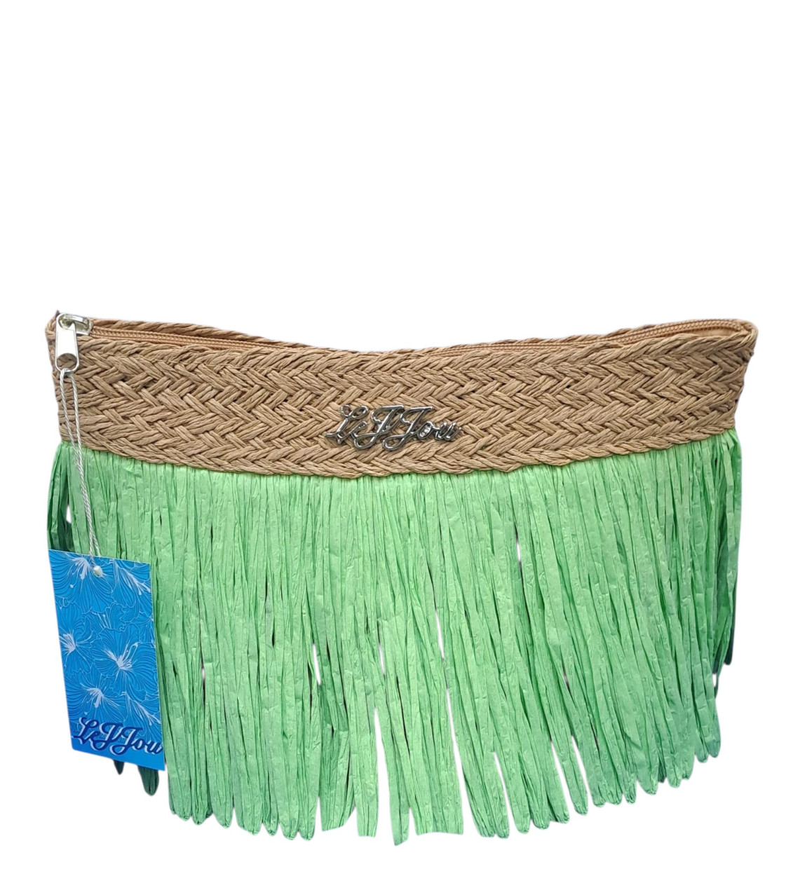 JJ90533VE POUCH JJOU 30x20cm VERDE 41100