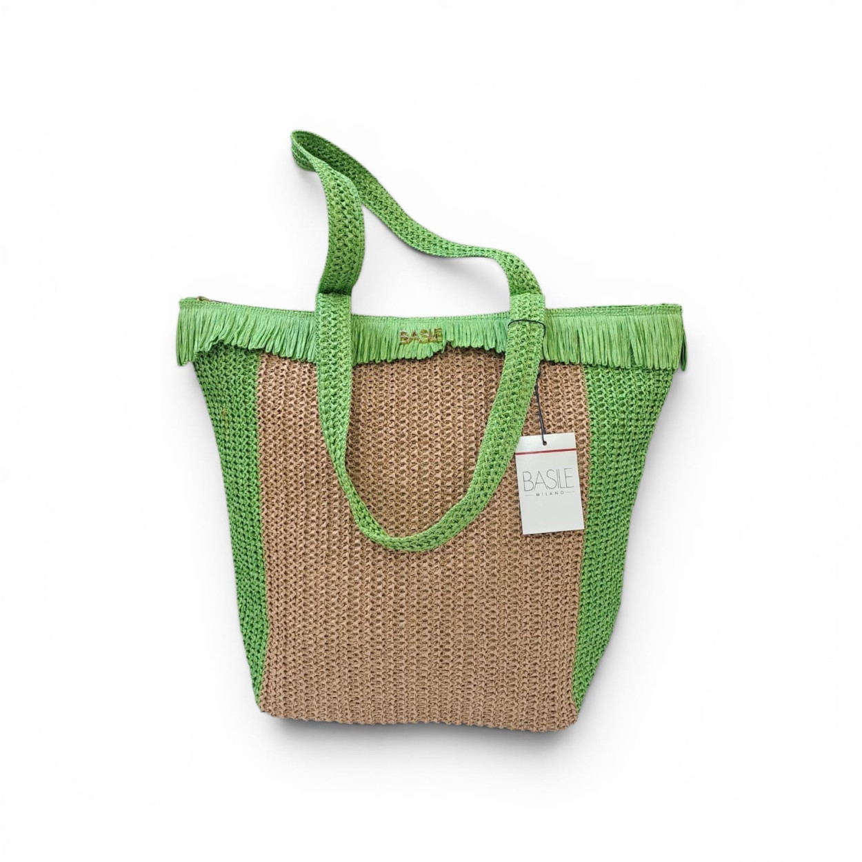 BA27403VE BORSA MARE 50x40x19cm VERDE 41100