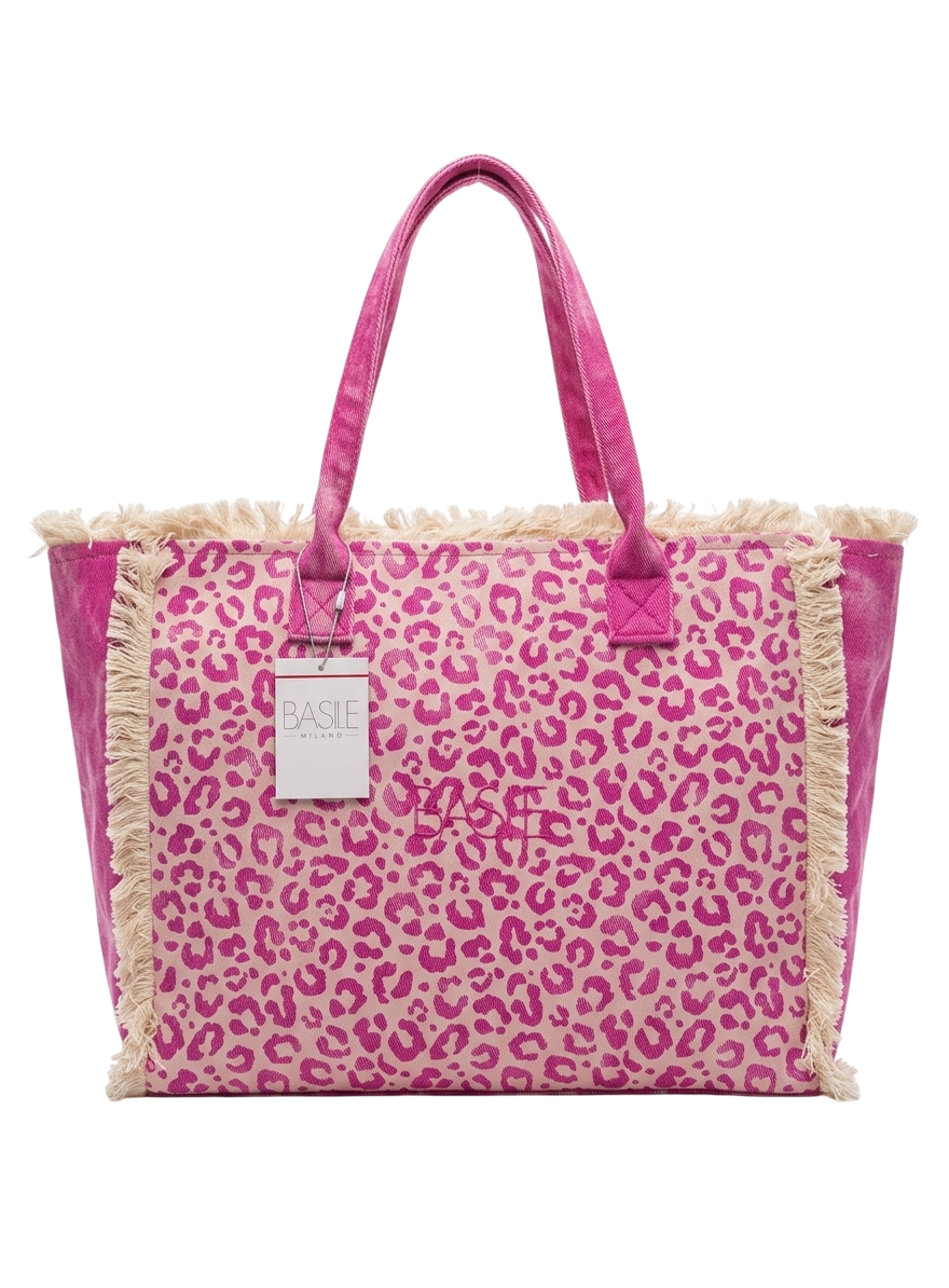 BA22223FU BORSA GRANDE BASILE 60x18x35cm FUCSIA 41100