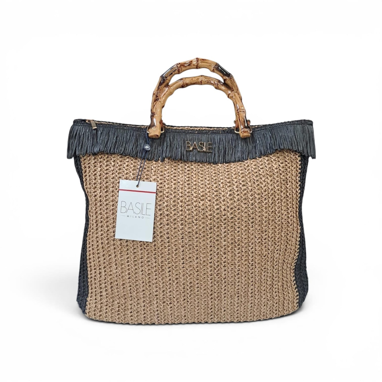 BA27402N BORSA MARE 40x32x8cm NERO 41100