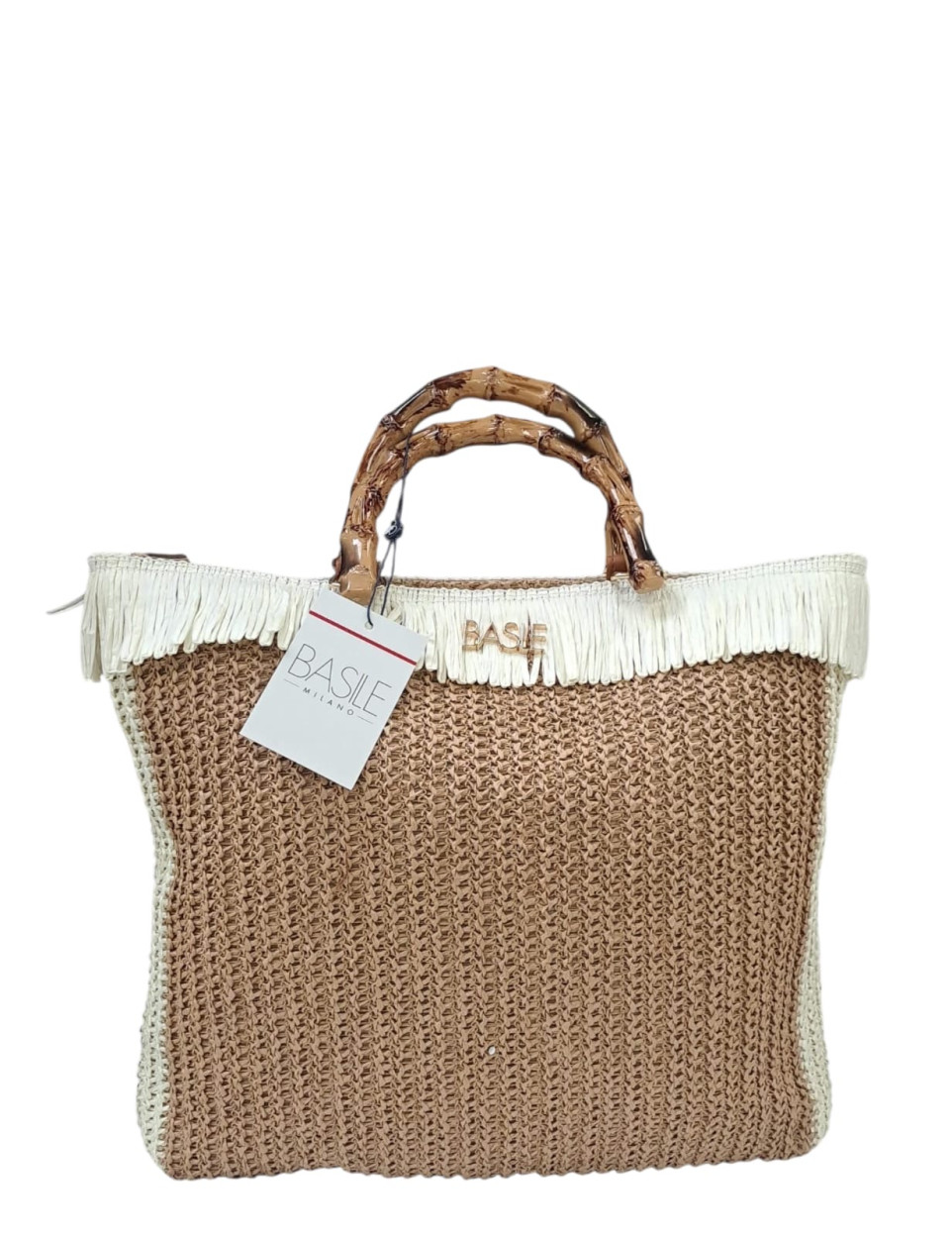 BA27402PAN BORSA MARE 40x32x8cm PANNA 41100