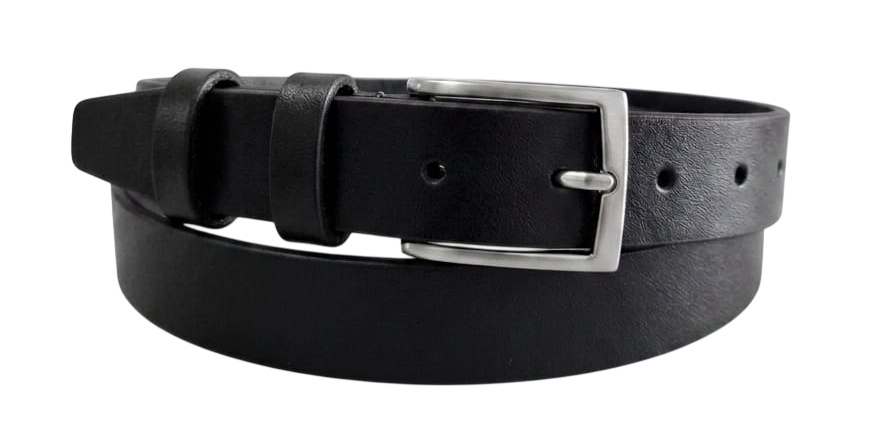 CINTURA IN PELLE 030/GROPPONE/0129/53054 NERO