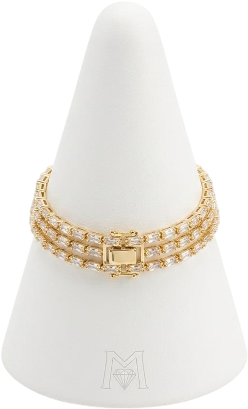 BJBR13124D BRACCIALE BIJOUX TENNIS 4 FILI GOLD 52533
