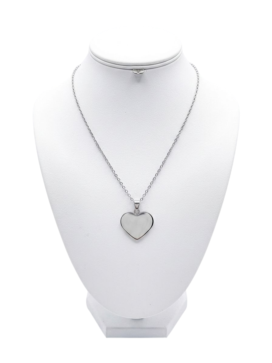 ACCL9000 COLLANA ACCIAIO CUORE SILVER 52533