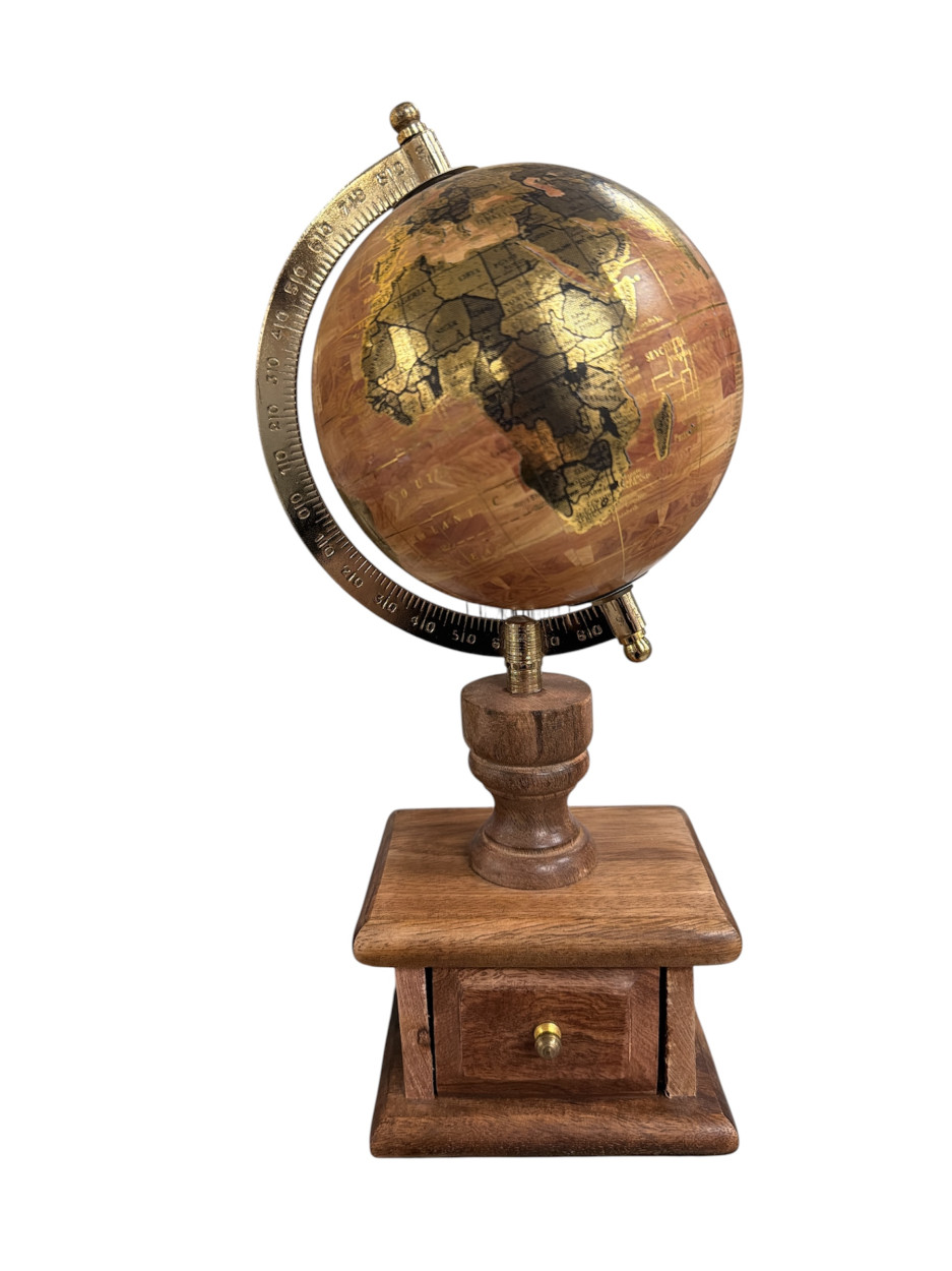 MAPPAMONDO CASSETTO LEGNO 30cm 26175 55085