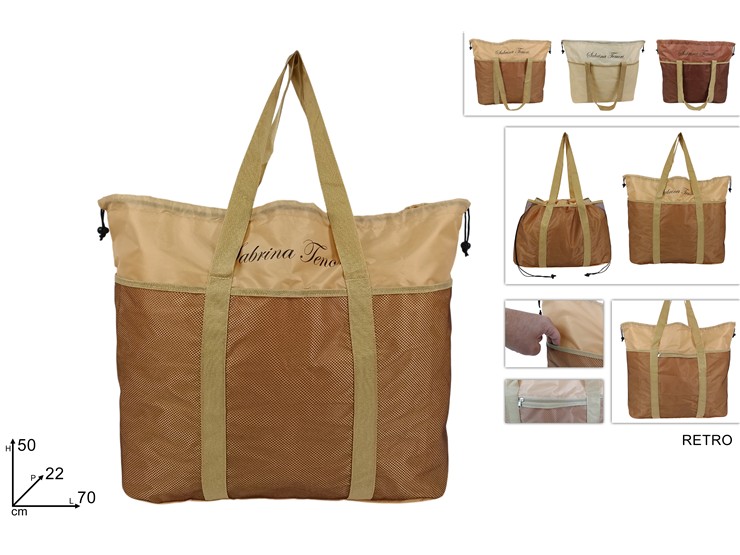 BORSA/SACCA MARE LUXURY IN POLIESTERE ST 697566 40842