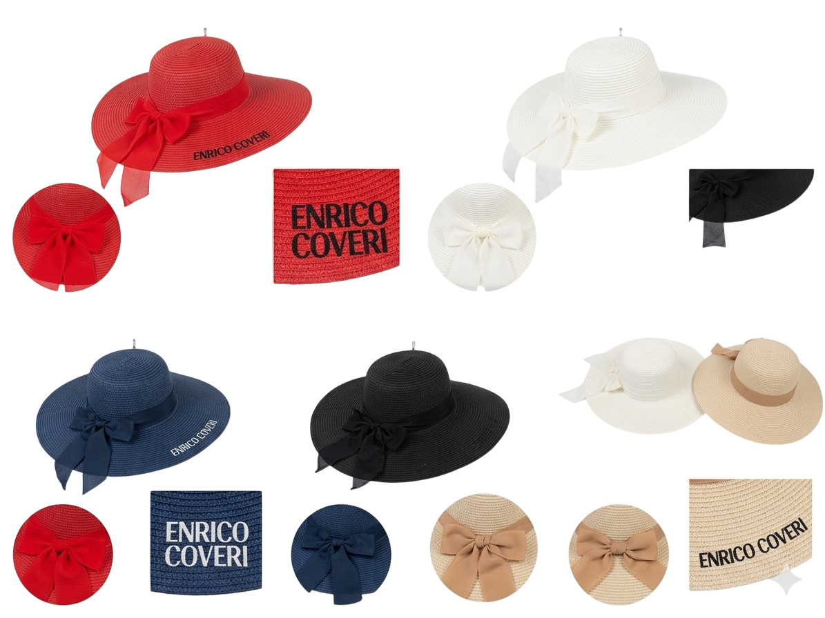 ERC96A7205 CAPPELLO PAGLIA EC DONNA TAGLIA UNICA 55434