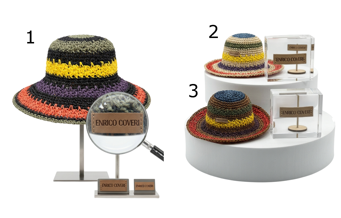 ERC96A7333 CAPPELLO PAGLIA EC DONNA TAGLIA UNICA 55434