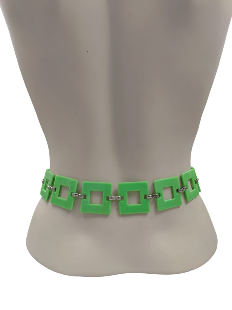 CINTURA DI METALLO CAT/COLOR/87 VERDE