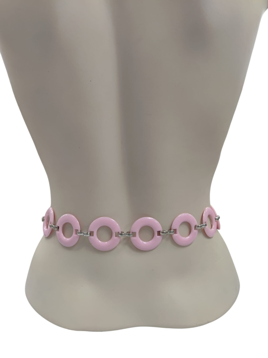 CINTURA DI METALLO CAT/COLOR/87 ROSA