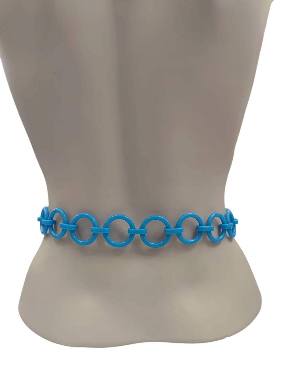CINTURA DI METALLO CAT/COLOR/87 AZZURRO