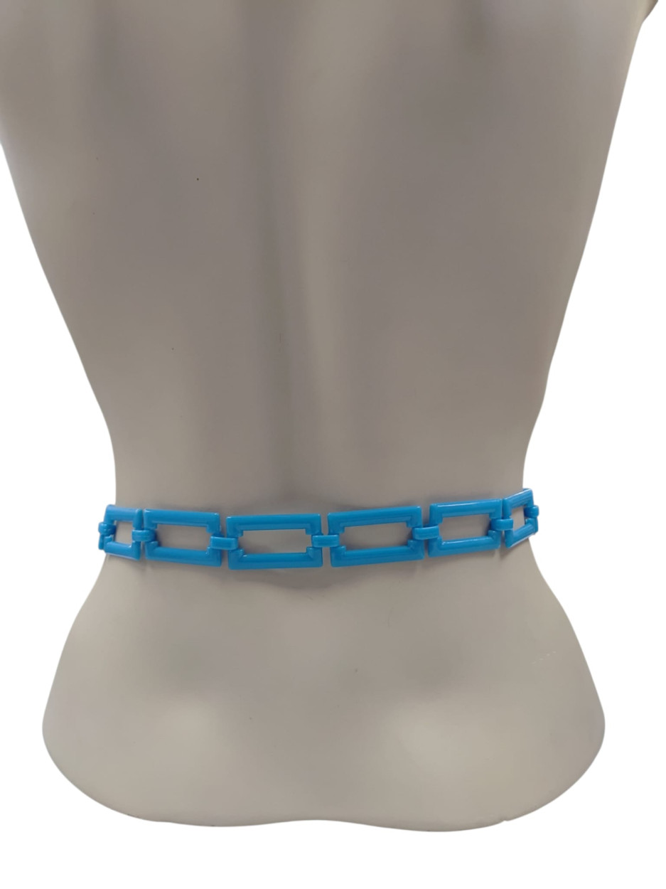 CINTURA DI METALLO CAT/COLOR/87 AZZURRO