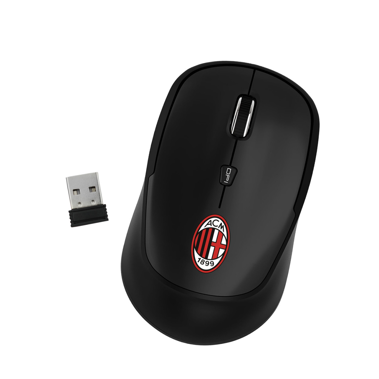 TM-XJ35-MILBK TECHMADE MOUSE SENZA FILO UFFICIALE MILAN NERO 41464