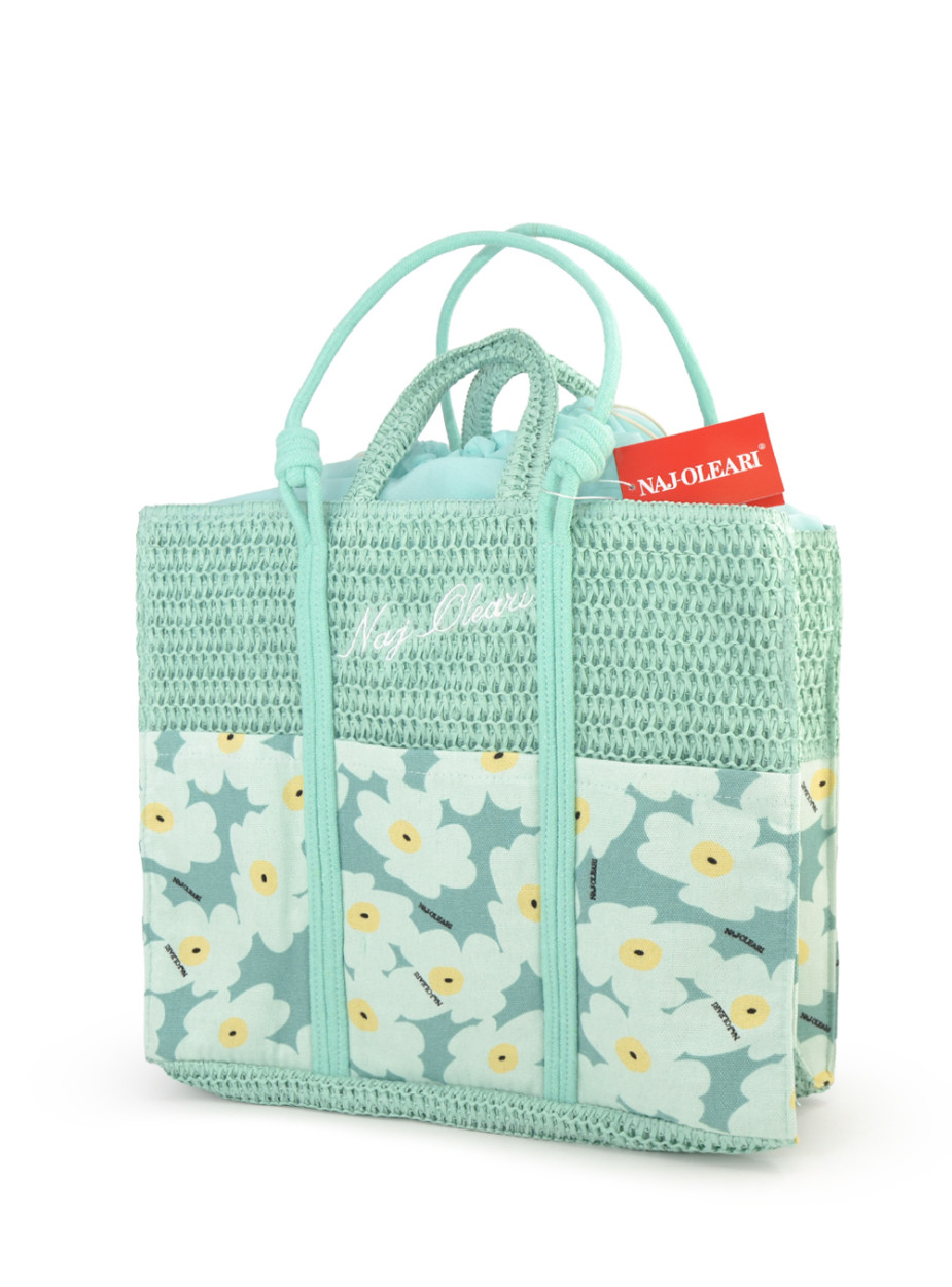 61910/SB2 AQ BORSA MARE ACQUAMARINA 45x38x20cm 41233