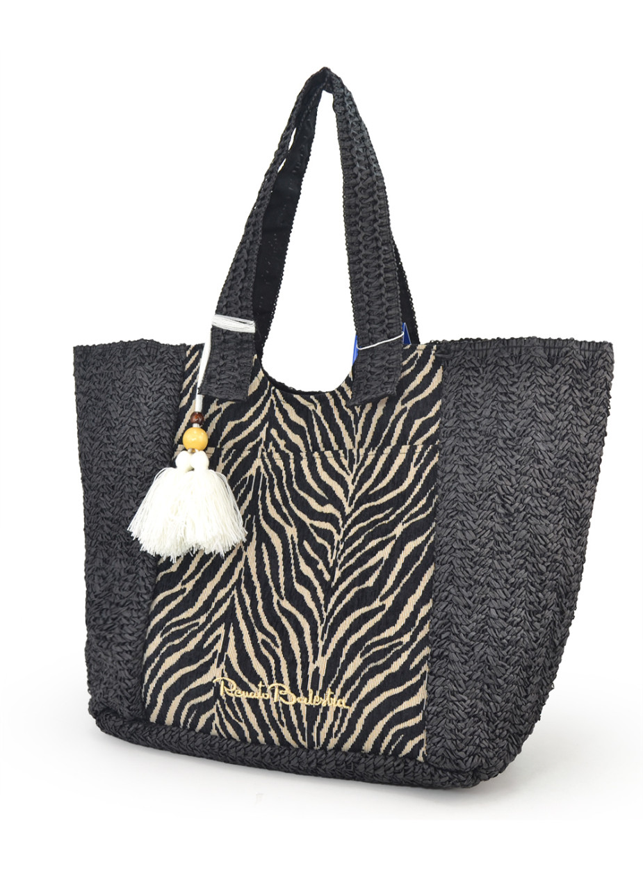 62140/ZAN2 NE BORSA MARE NERO 55x36x21cm 41233