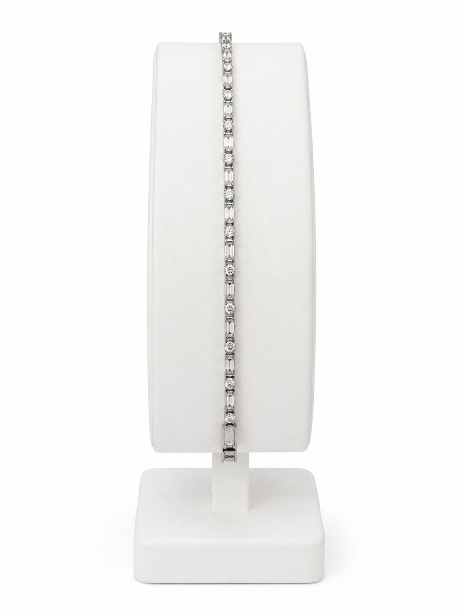 BJBR13065 BRACCIALE BIJOUX TENNIS 2MM RETTANGOLARE 52533