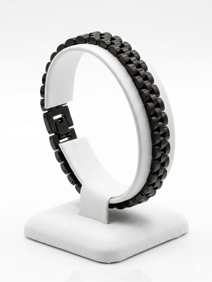 ACBR2330 BRACCIALE ACCIAIO 6MM BLACK 52533
