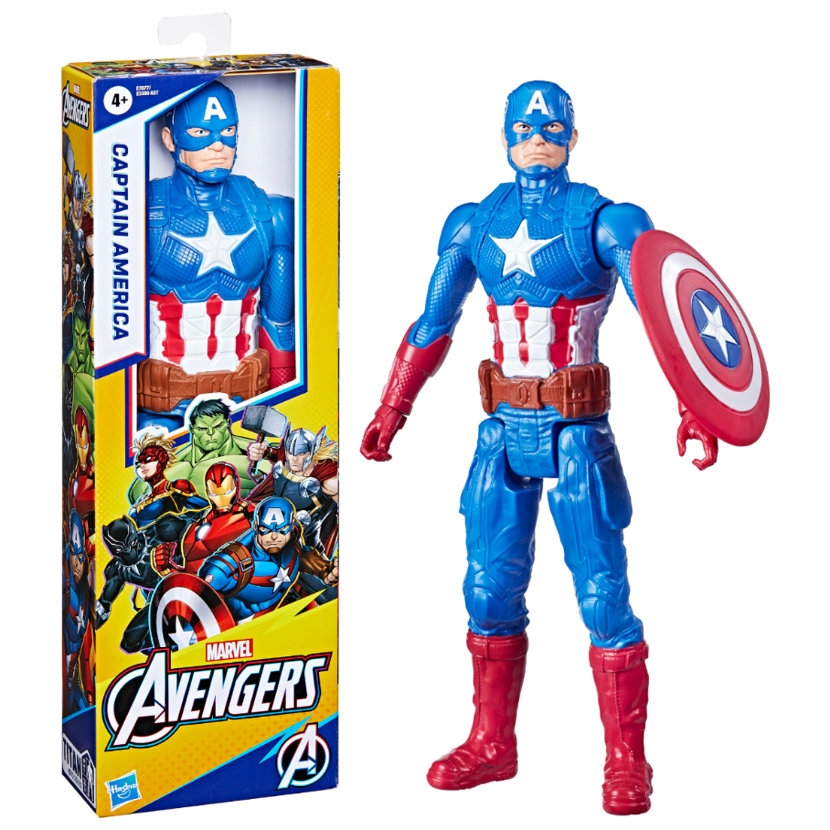 AVENGERS TITAN HERO CAPITAN AMERICA NEW E7877 57784