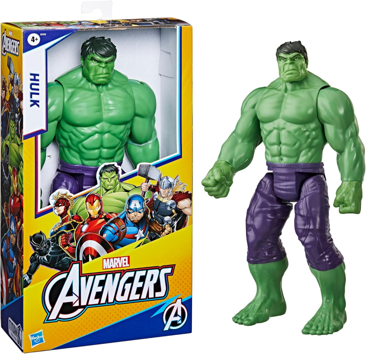AVENGERS SPIDERMAN HULK TITAN HERO DELUXE 30cm E7475 57784